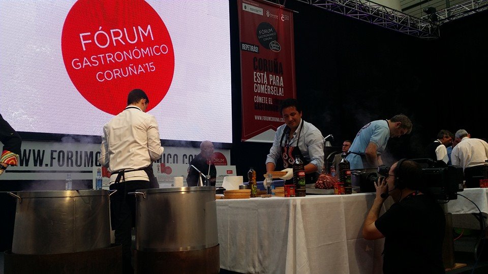 Polbo de Lonxa en el Forum Gastronómico´15 de A Coruña